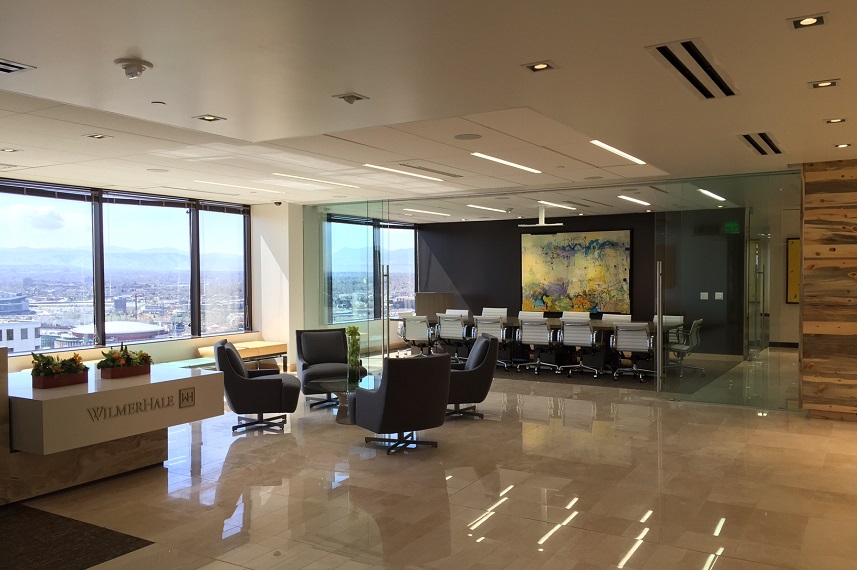 WilmerHale Denver Lobby